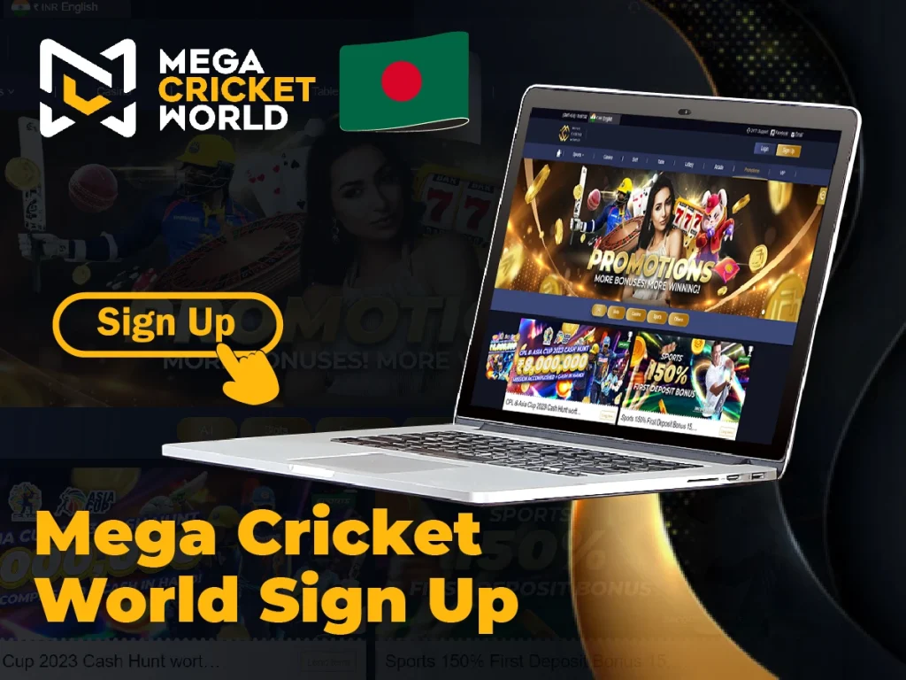Mega Cricket World Sign Up in BD